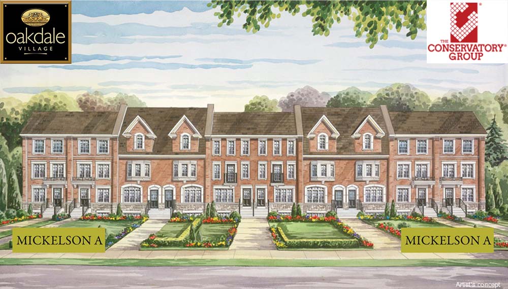 Oakdale Village Townhomes VIP ACCESS Price List Floor Plans Vip