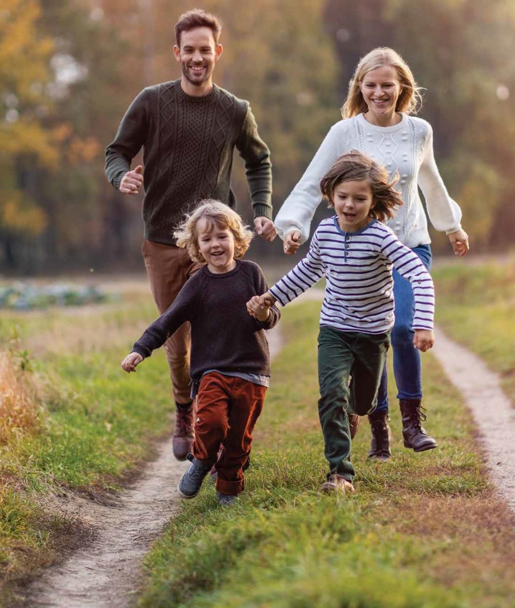 young family