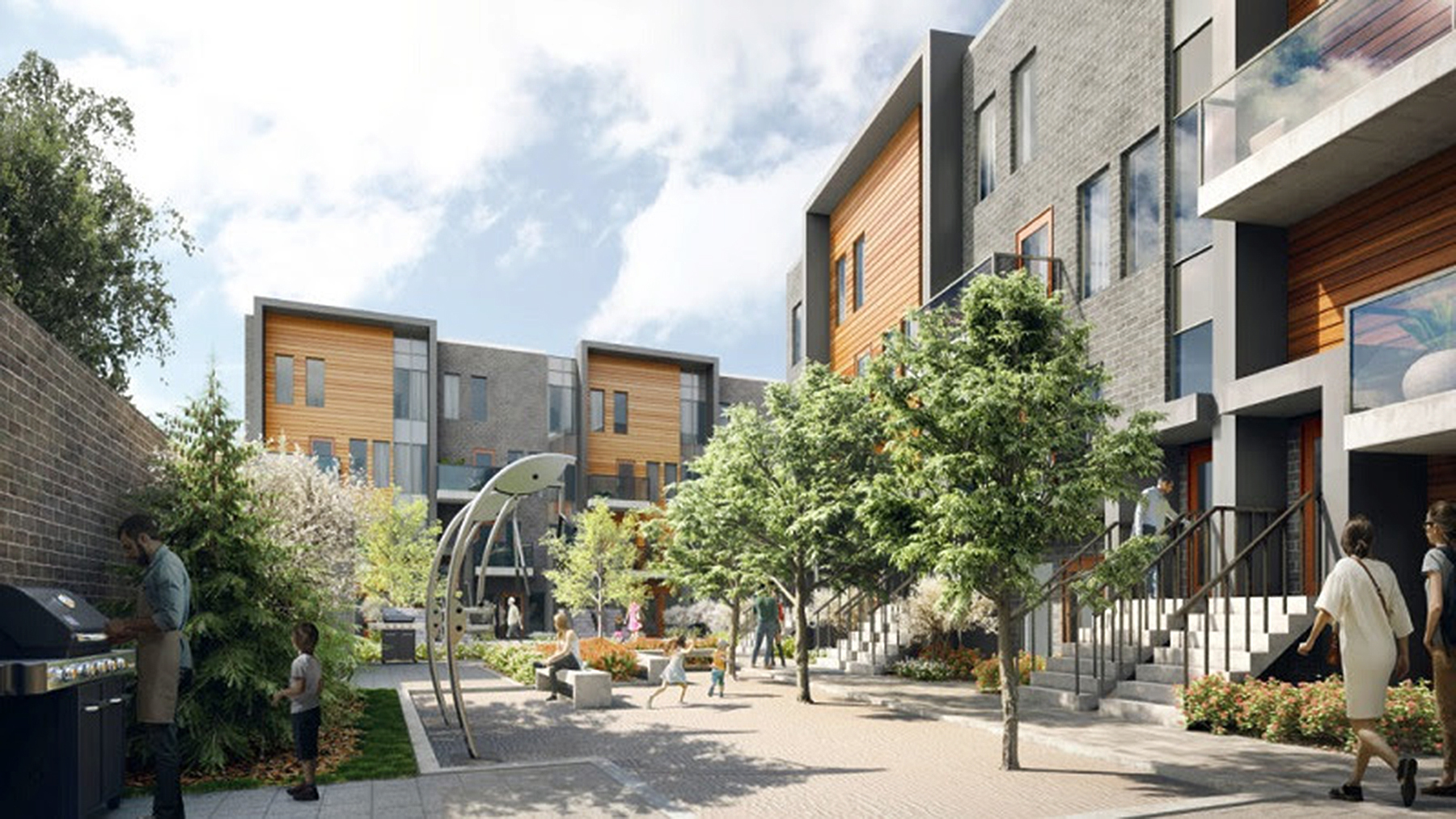 The Clarkson Urban Towns in Mississauga